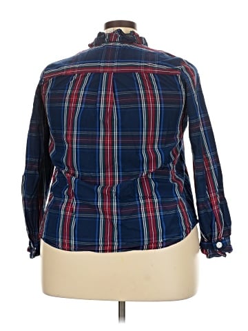 St. John's Bay Long Sleeve Button-Down Shirt (view 2)