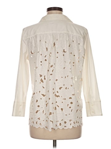 Ann Taylor 3/4 Sleeve Blouse (view 2)