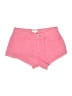 Superdown 100% Cotton Hearts Pink Denim Shorts Size 26 waist - photo 1