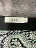 A.L.C. 100% Silk Green Short Sleeve Silk Top Size 4 - photo 7