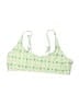 Unbranded Print Green Swimsuit Top Size L - photo 1