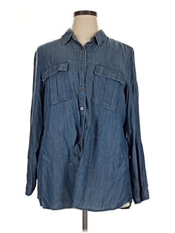Coldwater Creek Long Sleeve Button-Down Shirt (view 1)