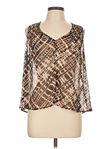 Banana Republic Factory Store 3/4 Sleeve Blouse (view 1)