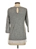 A Pea in the Pod Gray 3/4 Sleeve Top Size XS Maternity - photo 2