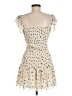 Wilfred 100% Polyester Polka Dots Ivory Cocktail Dress Size M - photo 2