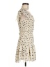 Wilfred 100% Polyester Polka Dots Ivory Cocktail Dress Size M - photo 4