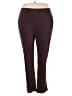 Universal Standard Solid Burgundy Casual Pants Size 22 (L) - photo 1