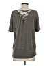 Apt. 9 Gray Short Sleeve T-Shirt Size S - photo 2