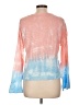 STITCHDROP Tie-dye Orange Pullover Sweater Size L - photo 2