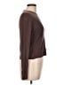 Joseph A. 100% Silk Brown Silk Cardigan Size L - photo 4