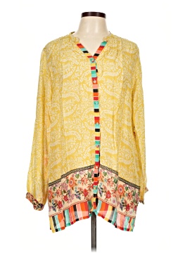 Johnny Was 3/4 Sleeve Blouse