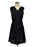 Tahari Solid Black Casual Dress Size S - photo 1
