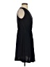 Tahari Solid Black Casual Dress Size S - photo 4