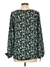 Papermoon 100% Polyester Green Long Sleeve Blouse Size L - photo 2