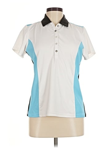 IZOD Short Sleeve Blouse (view 1)