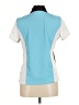 IZOD Color Block Ivory Short Sleeve Blouse Size M - photo 2