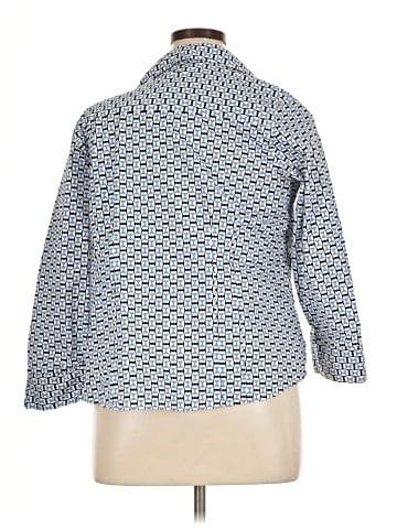 Croft & Barrow 3/4 Sleeve Button-Down Shirt (view 2)