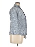 Croft & Barrow Print Blue 3/4 Sleeve Button-Down Shirt Size 0X - photo 4