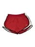 Nike 100% Polyester Red Athletic Shorts Size L - photo 1