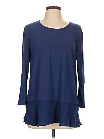 Jones New York Long Sleeve Blouse (view 1)