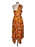 A.L.C. 100% Polyester Orange Cocktail Dress Size 12 - photo 2