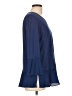 Jones New York Blue Long Sleeve Blouse Size L - photo 4