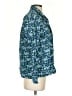 J.Crew 100% Cotton Floral Blue Teal Long Sleeve Blouse Size S - photo 4