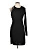 Halston Black Cocktail Dress Size 10 - photo 1