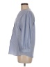 J. McLaughlin 100% Cotton Blue 3/4 Sleeve Button-Down Shirt Size M - photo 5