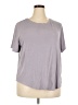 Universal Standard Solid Gray Active T-Shirt Size 22 (L) - photo 1