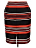 NYCC Stripes Red Casual Skirt Size 2X - photo 2
