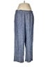 Anne Klein Tweed Blue Linen Pants Size M - photo 1