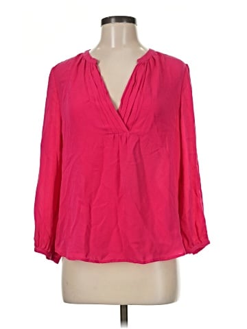 Joie 3/4 Sleeve Silk Top (view 1)
