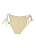 Zaful Ivory Swimsuit Bottoms Size XL - photo 2