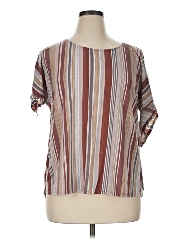 Truself Short Sleeve Blouse (view 1)
