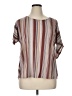 Truself Brown Short Sleeve Blouse Size 1X - photo 1