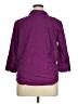 St. John's Bay Purple 3/4 Sleeve Button-Down Shirt Size 1X - photo 2