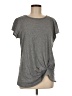 Bobi Gray Short Sleeve Top Size M - photo 1