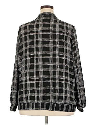 Cj Banks Long Sleeve Blouse (view 2)