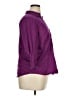 St. John's Bay Purple 3/4 Sleeve Button-Down Shirt Size 1X - photo 4