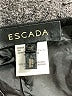 Escada 100% Wool Solid Black Wool Skirt Size EU 38 / US 8 - photo 4