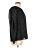 Express Outlet 100% Polyester Stars Black Long Sleeve Blouse Size L - photo 4