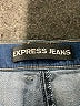 Express Jeans Blue Denim Shorts Size 6 - photo 3