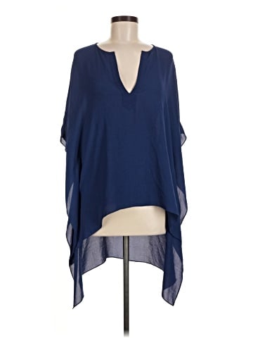 BCBGMAXAZRIA Short Sleeve Blouse (view 1)