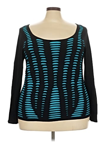 Ashley Stewart Long Sleeve Top (view 1)