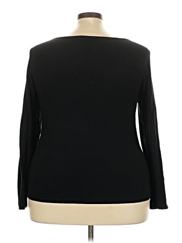 Ashley Stewart Long Sleeve Top (view 2)