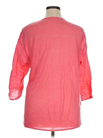 Majestic Filatures 3/4 Sleeve T-Shirt (view 2)