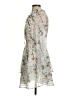 Allegra K 100% Polyester Floral Gray Cocktail Dress Size S - photo 5