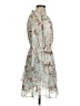 Allegra K 100% Polyester Floral Gray Cocktail Dress Size S - photo 4