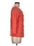 Alfani 100% Nylon Orange 3/4 Sleeve Top Size M - photo 4